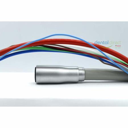 Bien Air MC3 Motorschlauch, drehbar, hellgrau RAL9002 -offene Enden-