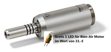 Bien Air MC2 Isolite 300 Motor, fabrikneu – mit Lichtfunktion für präzise, zuverlässige zahnmedizinische Anwendungen.