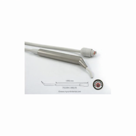 Luzzani Minilight 6F Spritzenschlauch, grau 7035, 1350 mm, MK