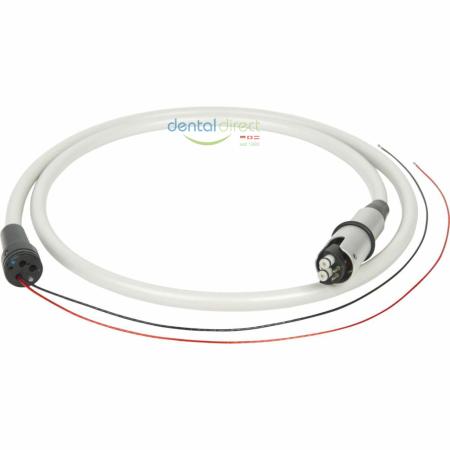 Flexibler Verbindungsschlauch für 6-F Spritzen 1024/1040/1050, schwarz, für präzise medizinische Anwendungen.