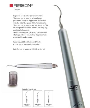 Airson ZEG Handstück mit Gewindeanschluss für Turbinenschlauch