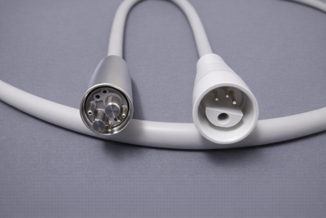 Satelec ZEG Schlauch ohne Licht, Bildhintergrund grau