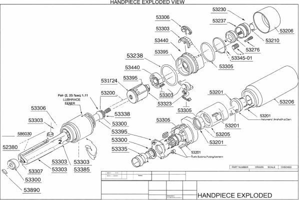 LED für Bien-Air MC2 & MC3 Motoren, Original LED-Ausführung – helles Licht für präzise zahnmedizinische Behandlungen.