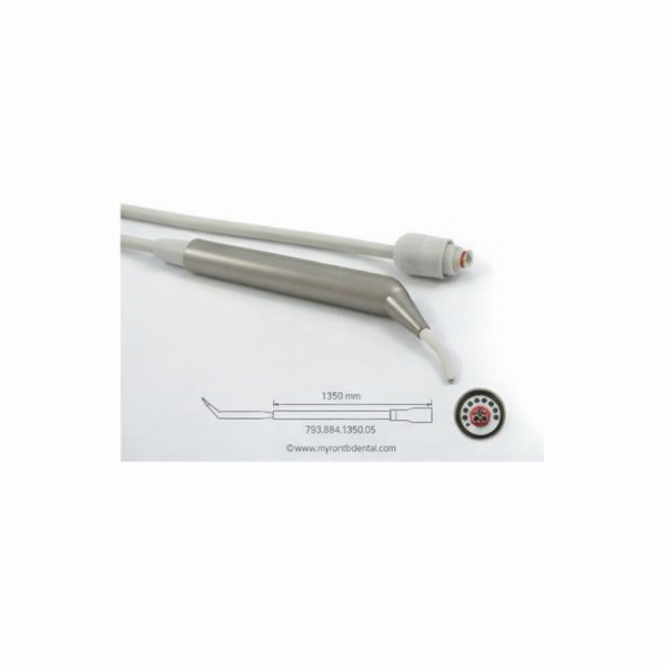 Luzzani Minilight 6F Spritzenschlauch, grau 7035, 1350 mm, MK