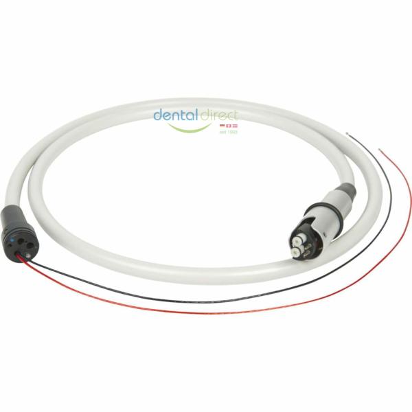 Flexibler Verbindungsschlauch für 6-F Spritzen 1024/1040/1050, schwarz, für präzise medizinische Anwendungen.