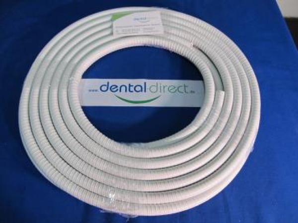 Saugschlauchrolle Innen Ø 22 mm*, 10 Meter Rolle, flexibel, langlebig und passgenau – ideal für Dentalgeräte und professionelle Absaugtechnik.