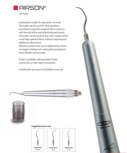 Airson ZEG Handstück mit Gewindeanschluss für Turbinenschlauch